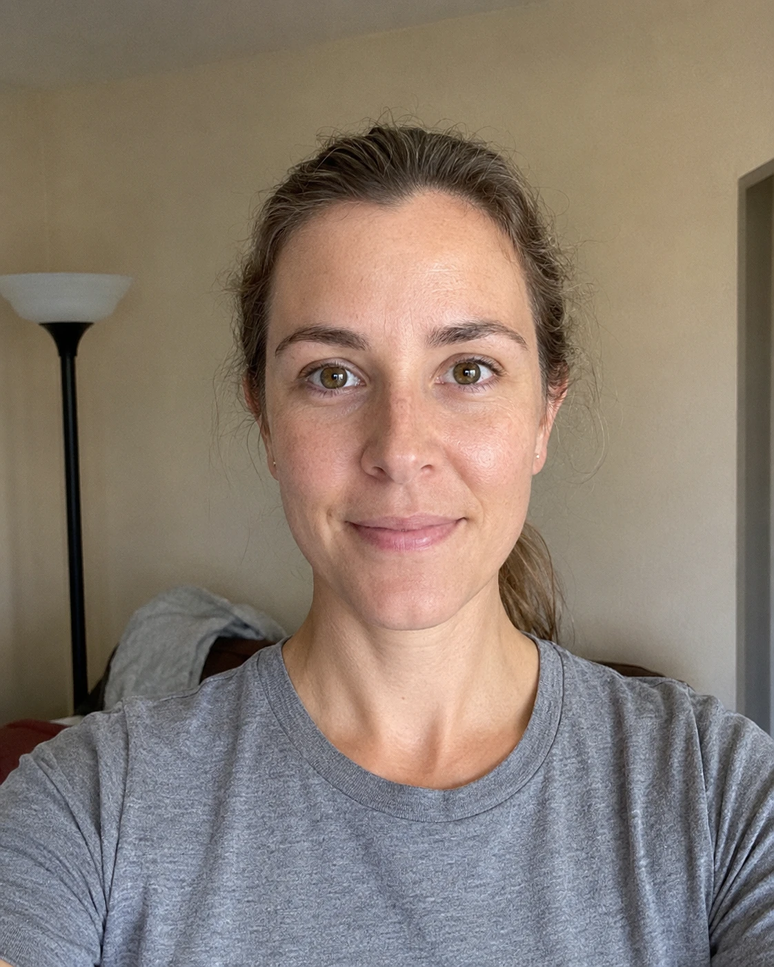 Casual selfie before AI Headshot